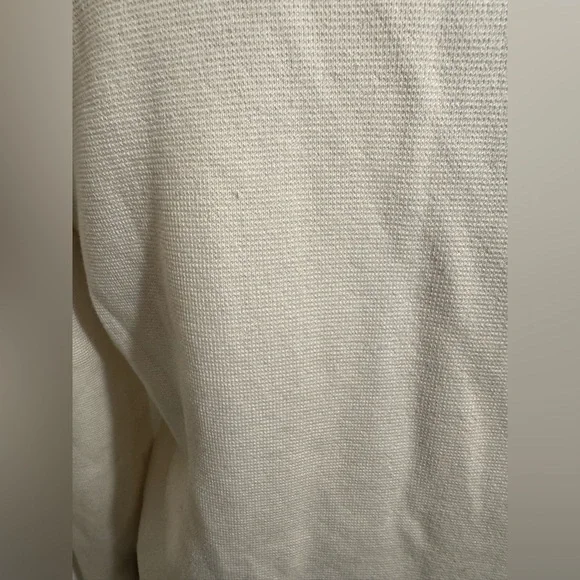 kate spade color block cardigan in white with black accents size small - Picture 7 of 10